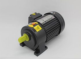 附单相缩框半密铁壳（刹车）马达减速机